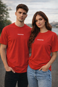 Copy of Copy of Heavyweight Unisex Crewneck T-shirt | WHISPER 5000 Red bestickt - Versanddauer 3–4 Tage.