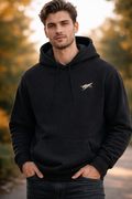 Classic Unisex Pullover Hoodie | WHISPER 18500 Black bestickt - Versanddauer 3–4 Tage.